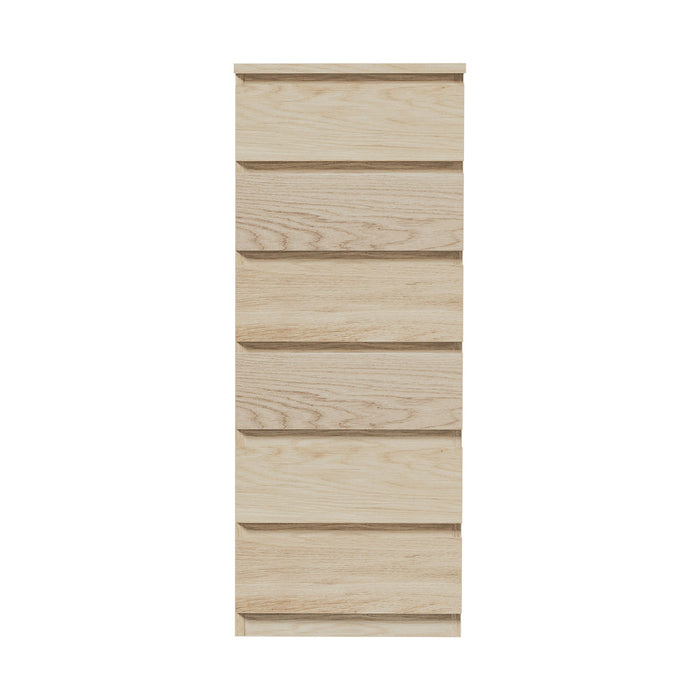 Santori Naturo Modern Chest Of Drawers Storage Cabinet | Wooden Tallboys in 3 or 6 Drawer Option