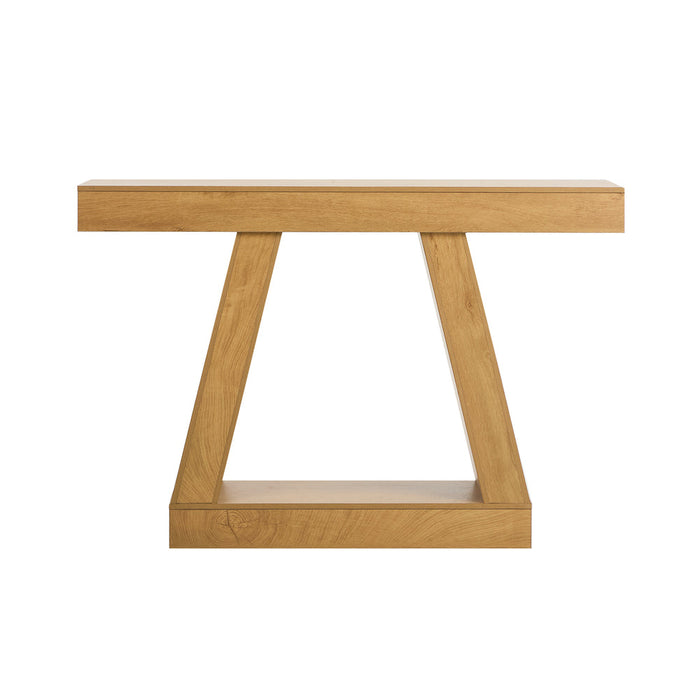 Bergin Modern Minimalist Console Table | 80cm T-Shape Narrow Hallway Entry Table