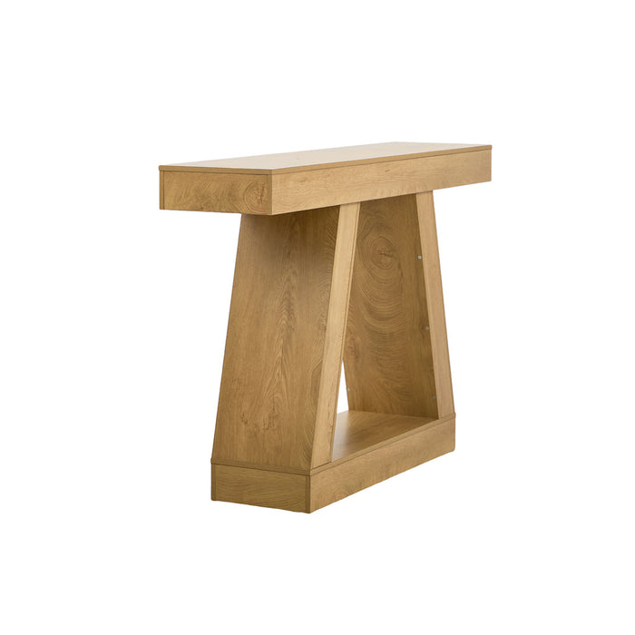 Bergin Modern Minimalist Console Table | 80cm T-Shape Narrow Hallway Entry Table