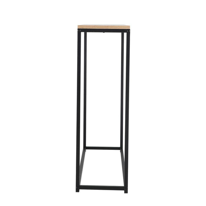 Pax Romana Marble Effect Top Console Table | Modern Sleek Entry Hallway Table