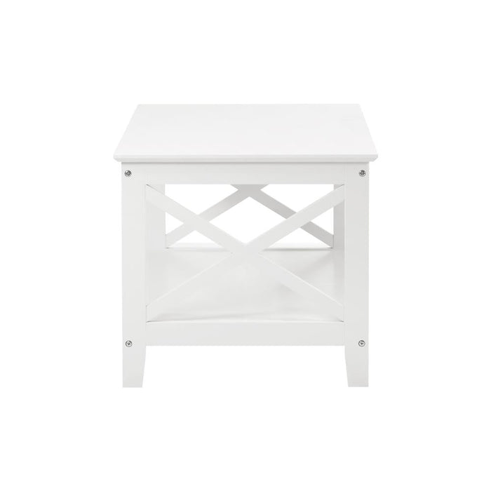 Palermo X-Beam 2 Tier Wooden Coffee Table | Modern Versatile Coffee Table