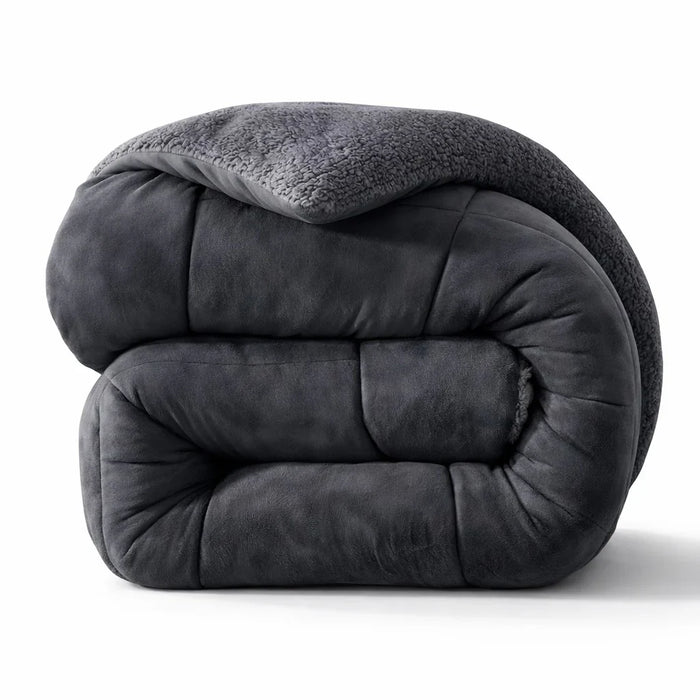 Luxiore Double Sided Super Warm 800GSM Quilt | Super Soft Cozy Winter Weight Comforter Doona
