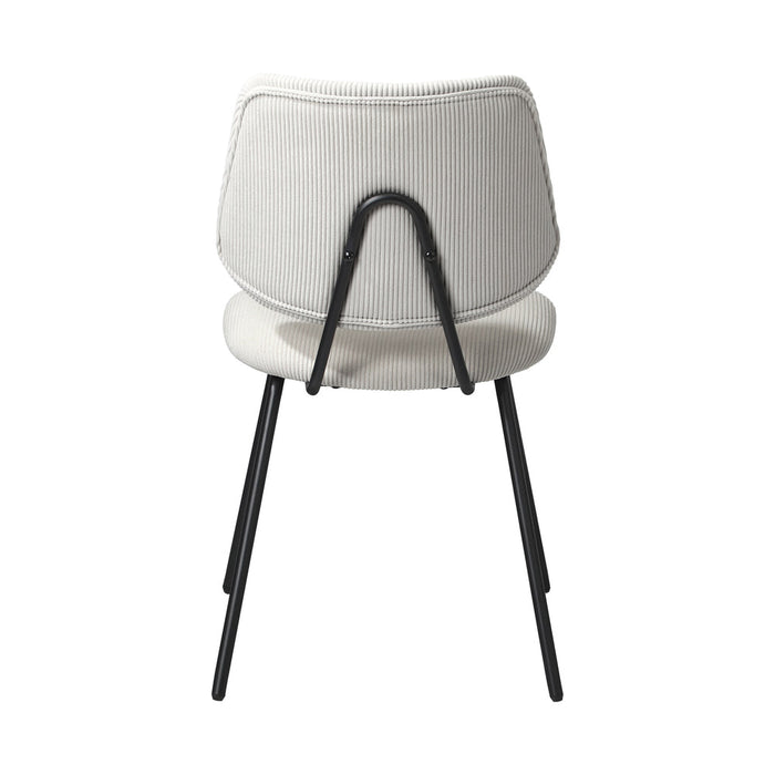 Set of Two Ferrara Fabric Dining Chairs | Premium Boucle or Fabric Dining Chair Set