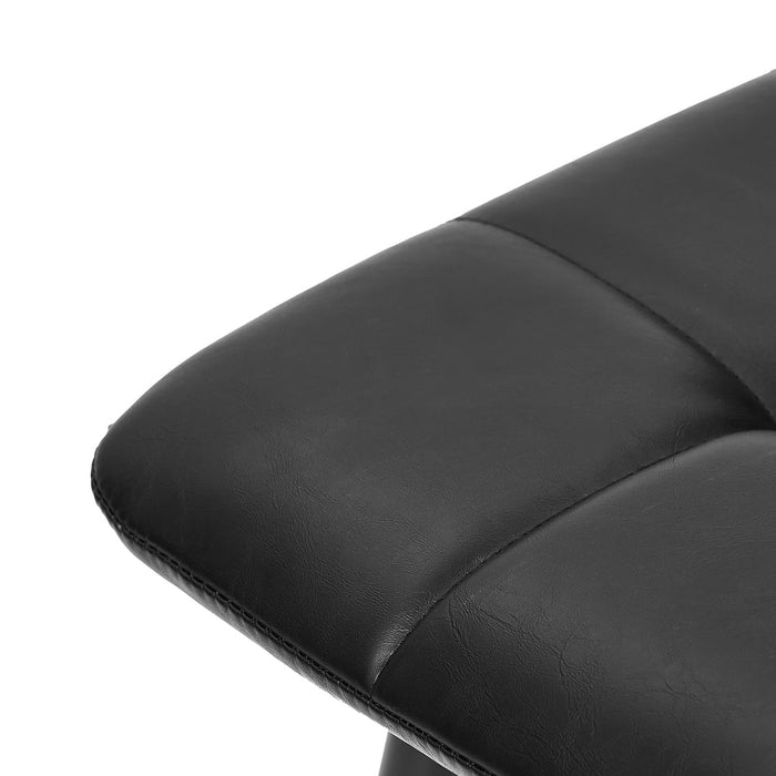 Set of Four Milano Premium PU Leather Dining Chairs | Plush Durable Padded Dining Chairs
