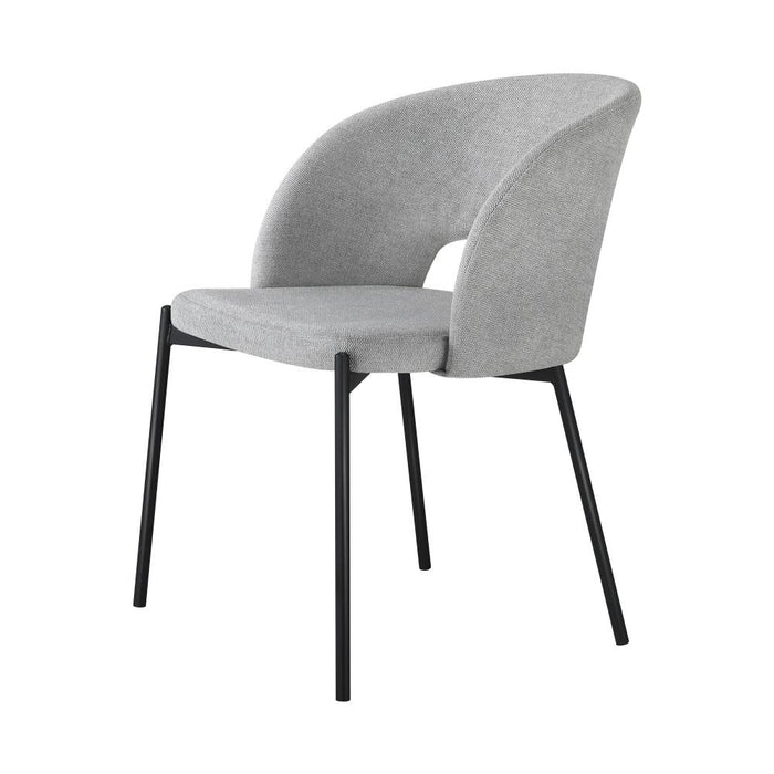 Set of Two Teddy Millie Boucle Fabric Dining Chairs | Premium Boucle or Fabric Dining Chair Set