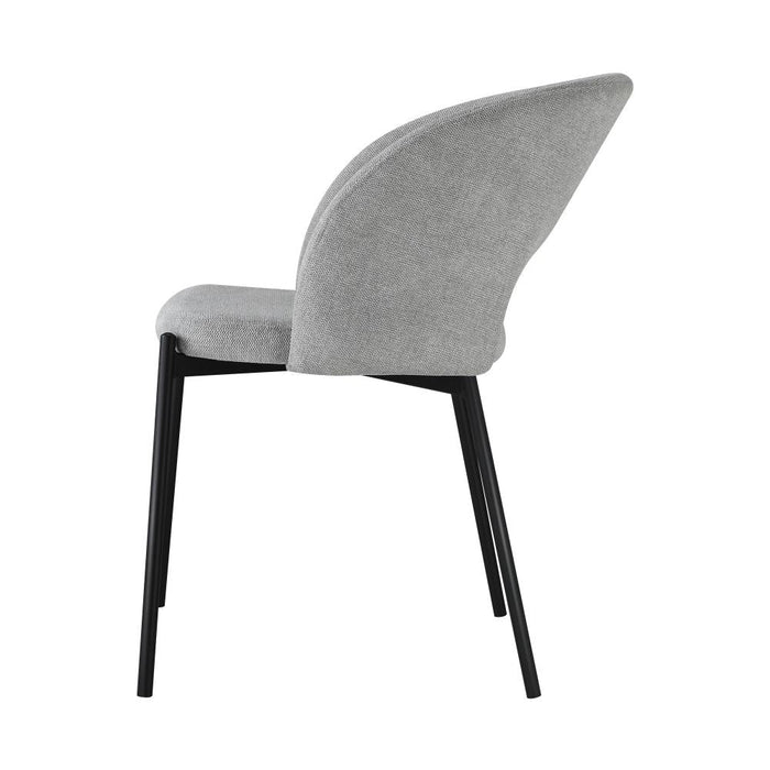 Set of Two Teddy Millie Boucle Fabric Dining Chairs | Premium Boucle or Fabric Dining Chair Set