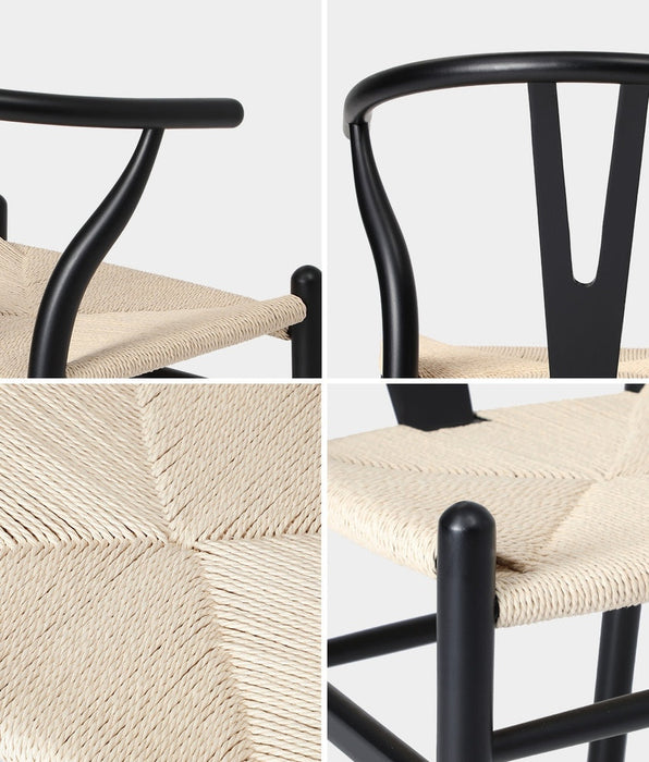 Designer Replica Hans Wegner Wishbone Chair | Retro Modern Wooden Wishbone Dining Chairs