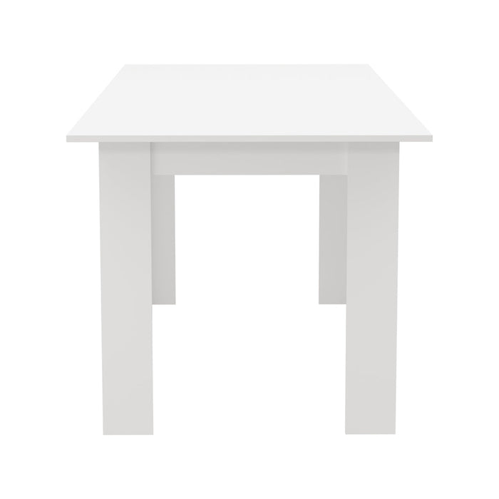 Bianco Nuovo Extendable 160-200cm Dining Table | Wooden Finish Modern Kitchen Table