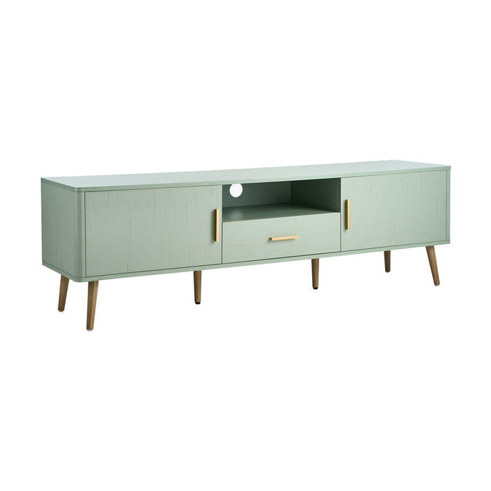 160cm Nordi Luxe TV Entertainment Unit | Scandi TV Cabinet with Storage