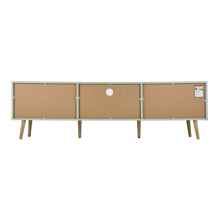 160cm Nordi Luxe TV Entertainment Unit | Scandi TV Cabinet with Storage
