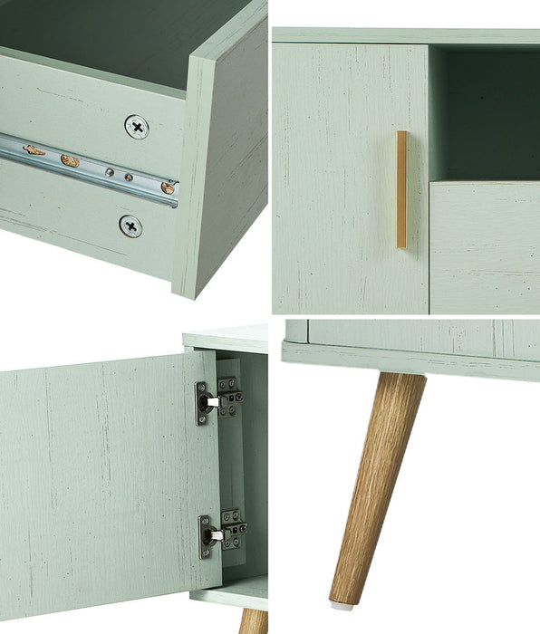 160cm Nordi Luxe TV Entertainment Unit | Scandi TV Cabinet with Storage