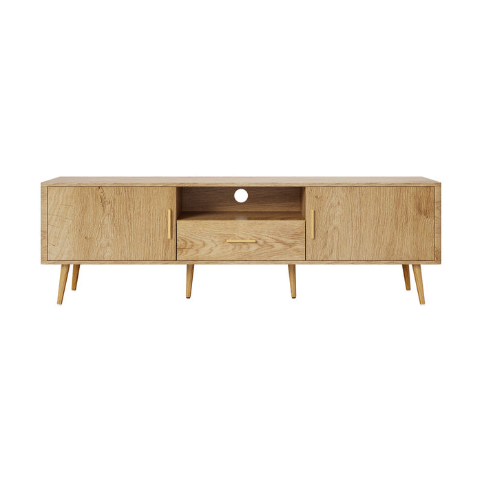 160cm Nordi Luxe TV Entertainment Unit | Scandi TV Cabinet with Storage