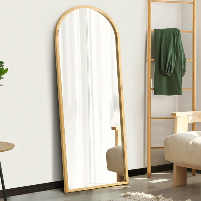 Perose Arched Wall or Floor Designer Mirror | Modern Feature Wall or Floor Mounted Décor Mirror