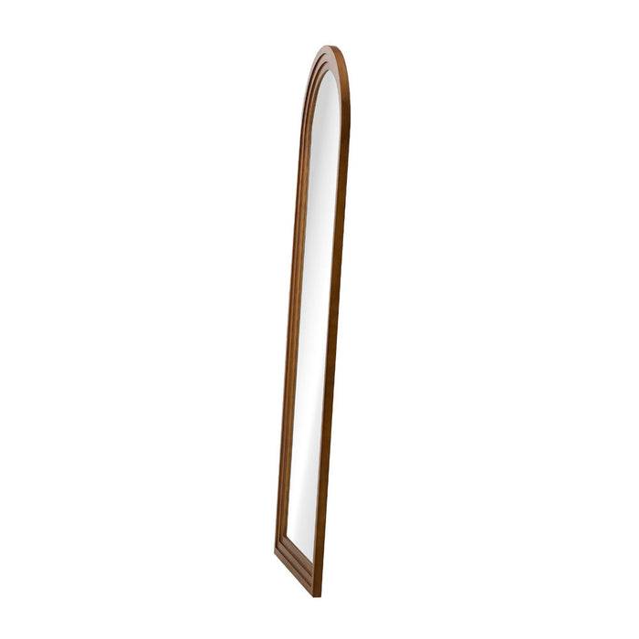 Imoli Arched 165 x 60cm Wall or Floor Designer Mirror | Modern Full Length Wooden Décor Mirror