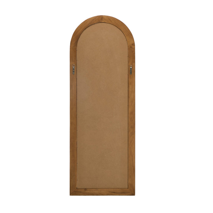 Imoli Arched 165 x 60cm Wall or Floor Designer Mirror | Modern Full Length Wooden Décor Mirror