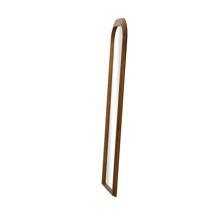 Astore Arched 165 x 60cm Wall or Floor Designer Mirror | Modern Full Length Wooden Décor Mirror