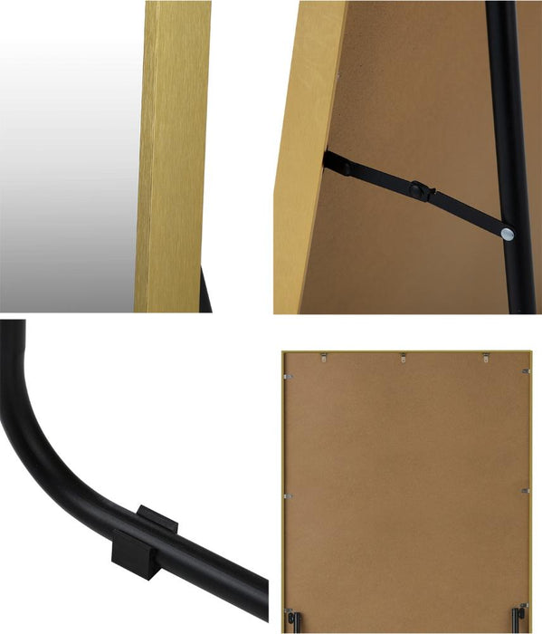Piazzore XL Floor or Free Standing Designer Mirror | Rectangular 166 x 60cm Feature Décor Mirror