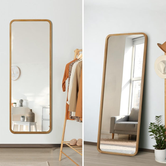 Piazzore XL Floor or Free Standing Designer Mirror | Rectangular 166 x 60cm Feature Décor Mirror