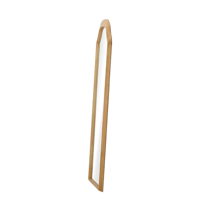 Versailles Arched 165 x 60cm Wall or Floor Designer Mirror | Modern Full Length Wooden Décor Mirror