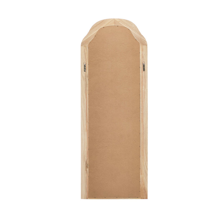 Versailles Arched 165 x 60cm Wall or Floor Designer Mirror | Modern Full Length Wooden Décor Mirror