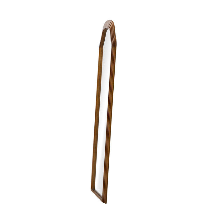 Versailles Arched 165 x 60cm Wall or Floor Designer Mirror | Modern Full Length Wooden Décor Mirror