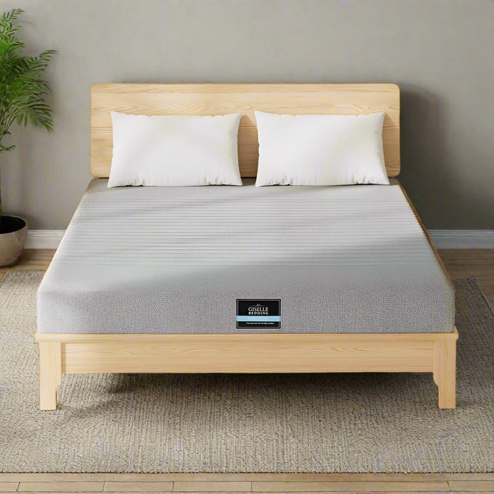 Luxore 7 Zone Bamboo Charcoal Cool Gel Infused Memory Foam Mattress | 15cm Medium Firm Eco Bamboo Soft Mattress