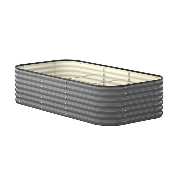 Premium 9-IN-1 Raised Garden Bed Modular Kit | 9 Sized Galvanised Steel Planter Garden Beds