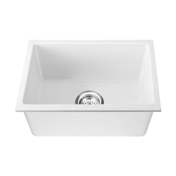 Super High Quality Granite Stone Composite Kitchen Sink in Black or White | Kitchen Laundry Granite Sinks