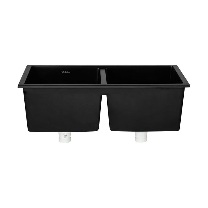 Super High Quality Granite Stone Composite Kitchen Sink in Black or White | Kitchen Laundry Granite Sinks