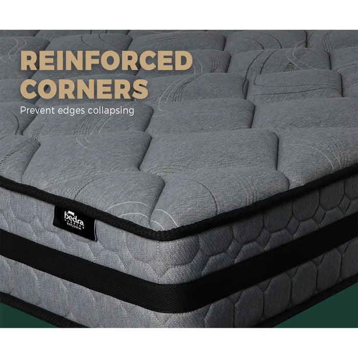 Premium 7 Zone 360 Air Max Mattress | 6 Turn Coil Medium Firm Support Mattress by Bedra
