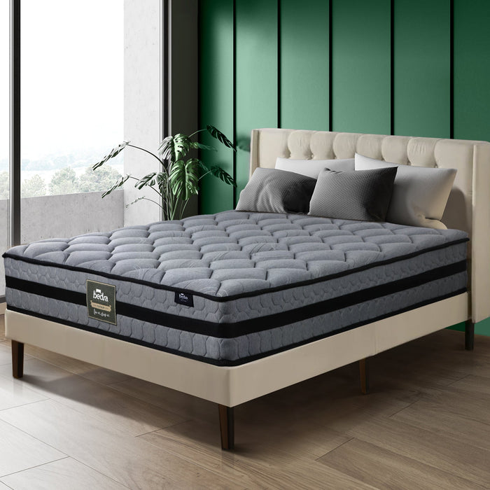 Premium 7 Zone 360 Air Max Mattress | 6 Turn Coil Medium Firm Support Mattress by Bedra