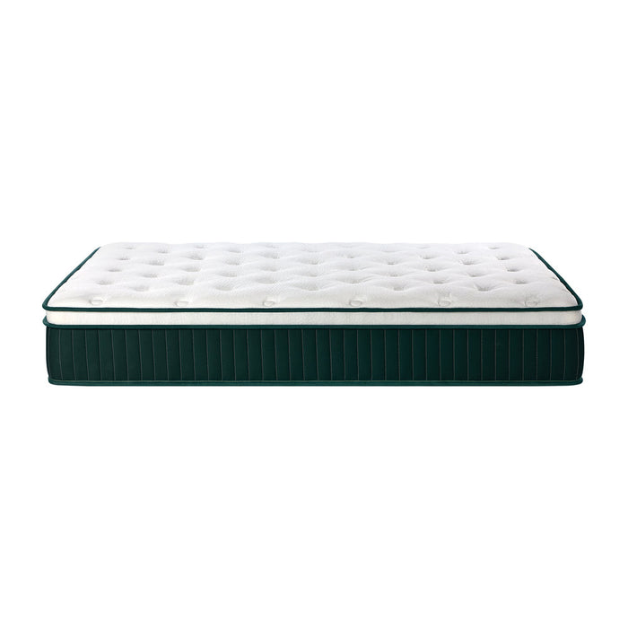 Dreameasy 5 Zone Super Cool Gel Memory Foam Premium 30cm Mattress | 6 Turn Shock Absorbing Medium Firm Hypo Allergenic Matrress