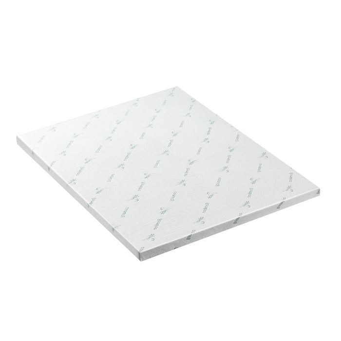 Luxore Ventilated Cooling Gel Bamboo Memory Foam Mattress Topper | Ultra Cooling Breathable 5cm Mattress Topper