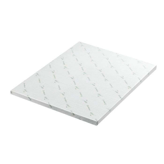 Luxore Ventilated Cooling Gel Bamboo Memory Foam Mattress Topper | Ultra Cooling Breathable 5cm Mattress Topper