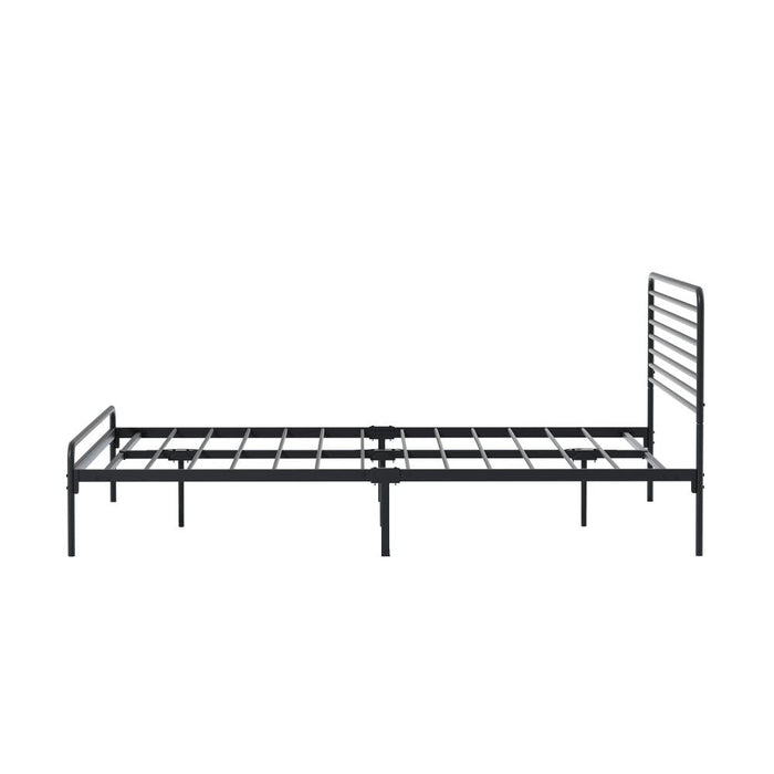 San Miguel Slim Black Metal Bed Frame | Vintage Style High Quality Sturdy Metal Bed