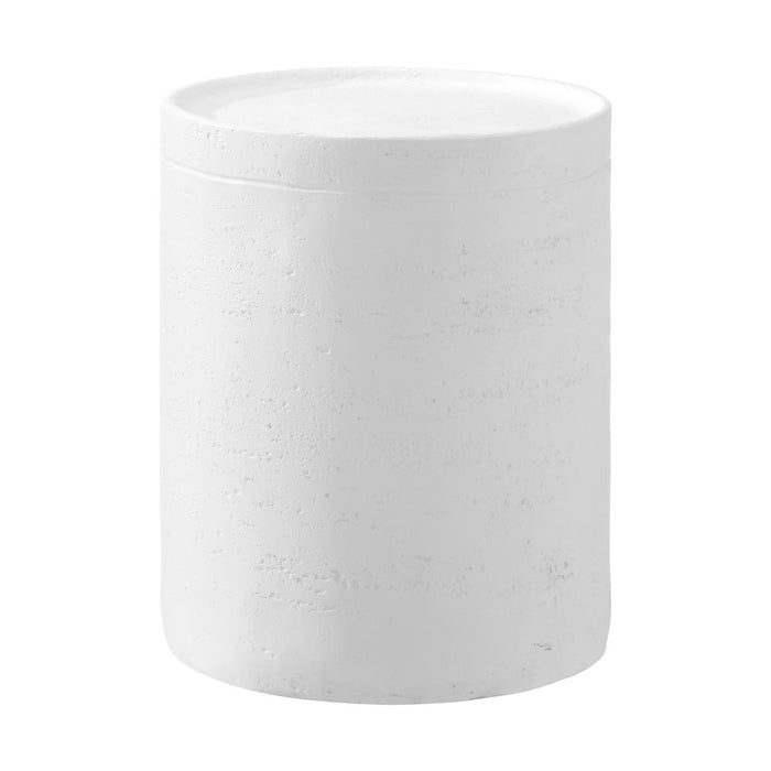 Terzzi Two In One Concrete Romano Stool or Bedside Table | Indoor Outdoor Verstaile Modern Stands