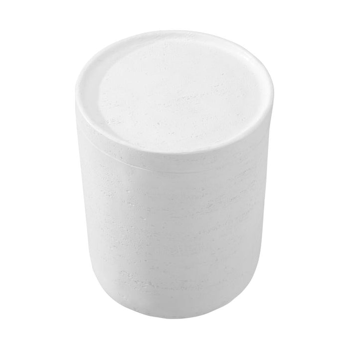 Terzzi Two In One Concrete Romano Stool or Bedside Table | Indoor Outdoor Verstaile Modern Stands
