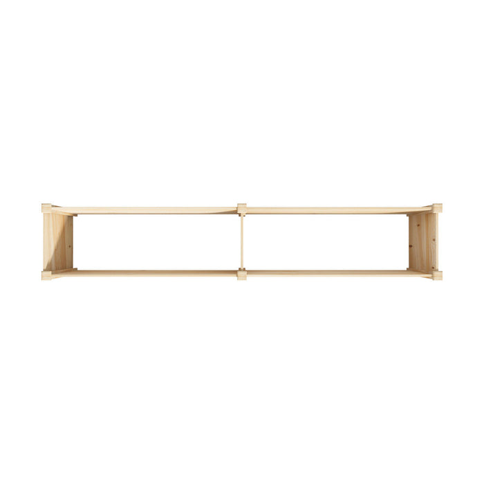 Greenio Premium Wooden Raised Garden Beds | Wooden Timber Multi Sized Planter Boxes