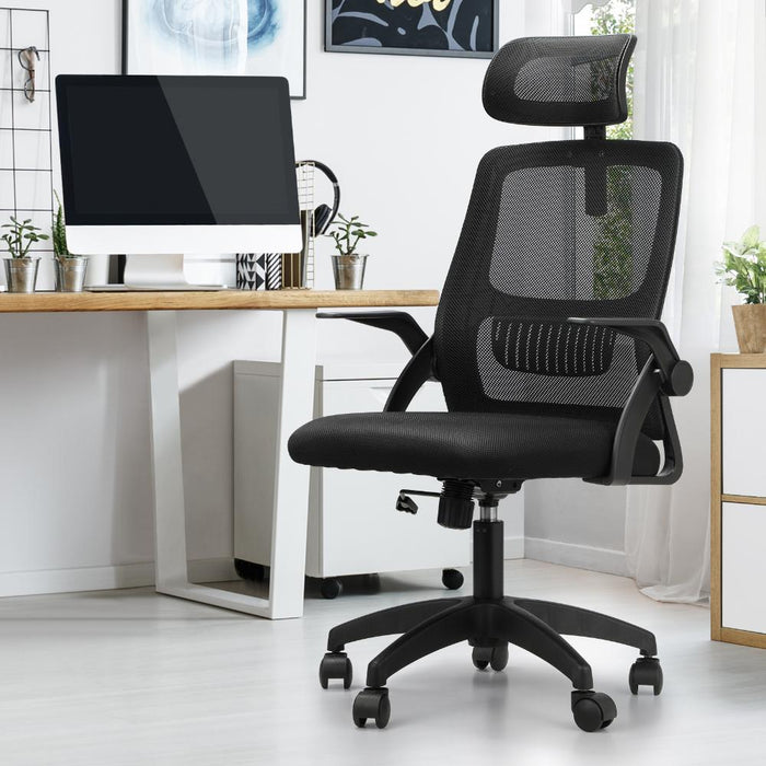 Milano Supreme Ergo Mesh Office Chair | Executive S Curve Adjustable Gaming Computer Chair