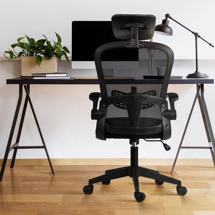 Ermes Deluxe Ergo Mesh Office Chair | Executive S Curve Adjustable Gaming Computer Chair