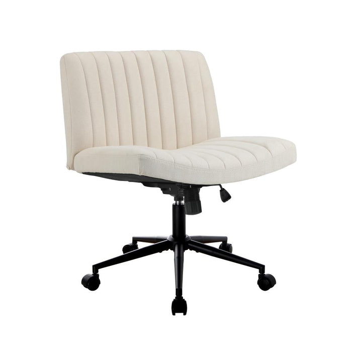 Parisi Retro Mid Back Wide Seat Office Chair |  Adjustable Ultra Comfort Computer Chair