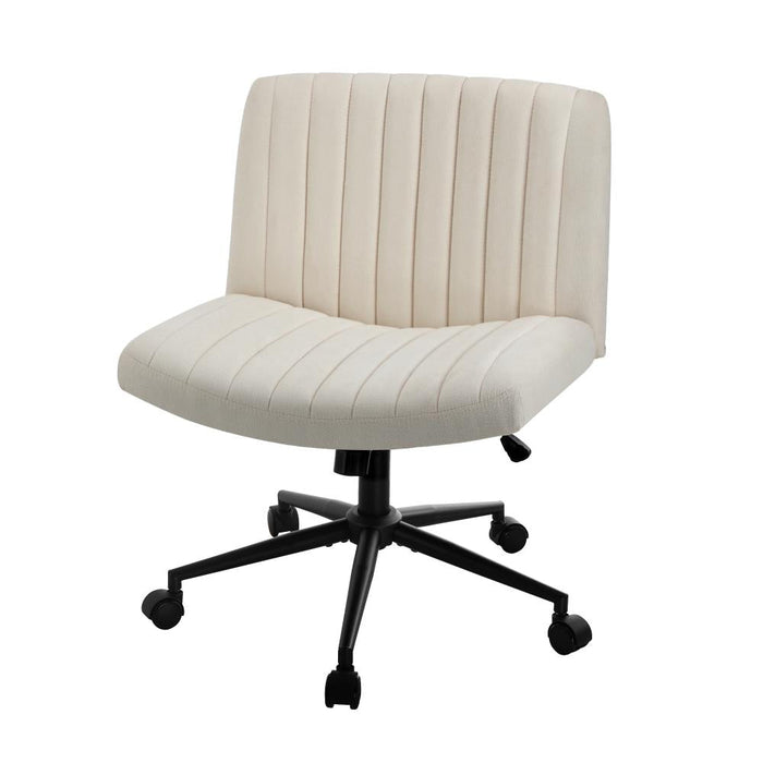 Parisi Retro Mid Back Wide Seat Office Chair |  Adjustable Ultra Comfort Computer Chair