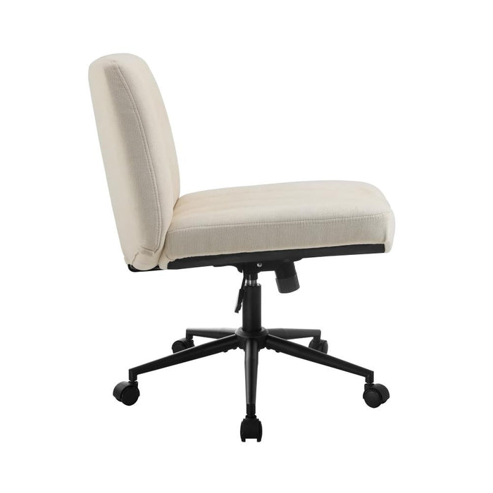 Parisi Retro Mid Back Wide Seat Office Chair |  Adjustable Ultra Comfort Computer Chair