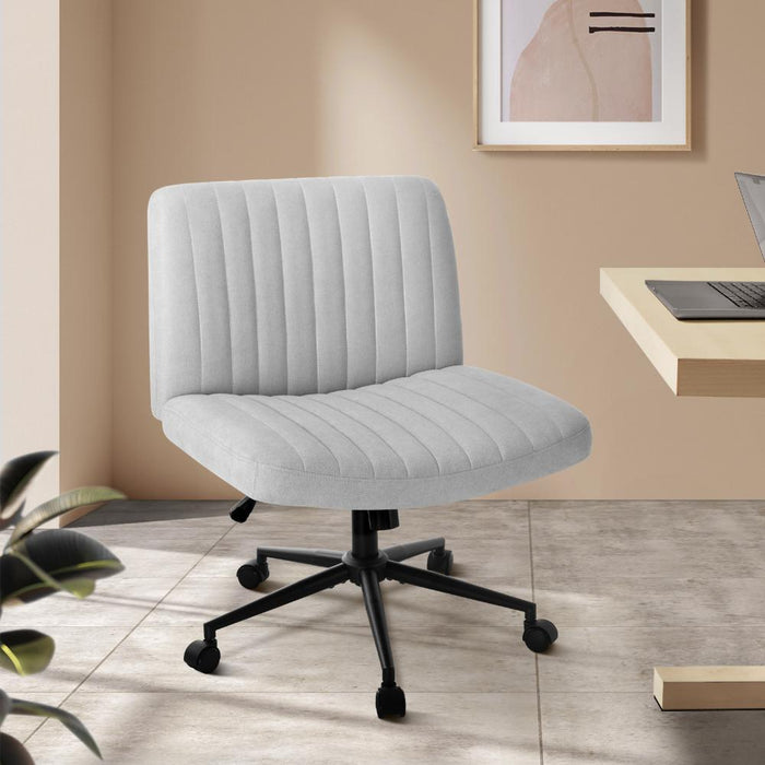 Parisi Retro Mid Back Wide Seat Office Chair |  Adjustable Ultra Comfort Computer Chair