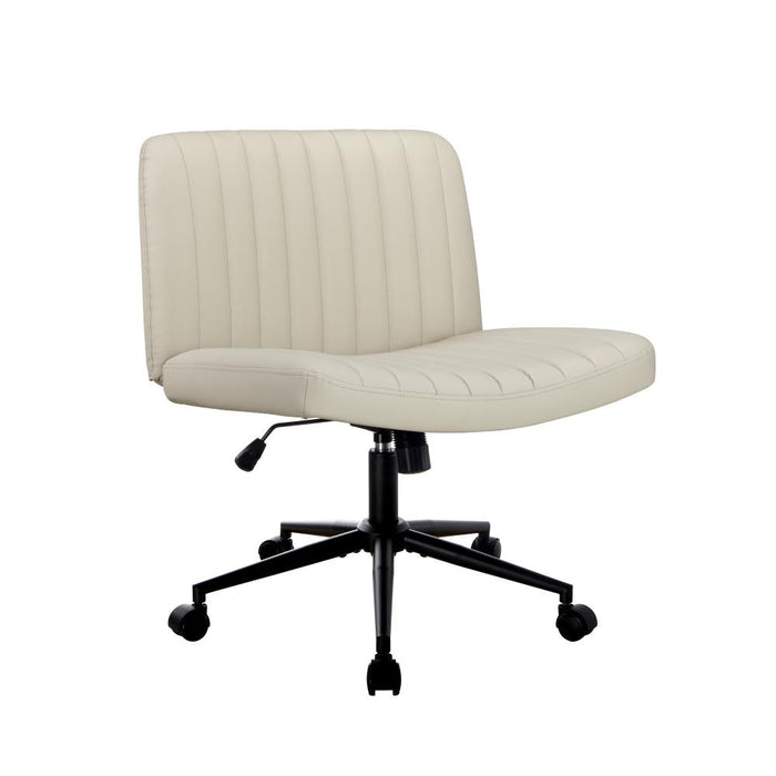 Parisi Retro Mid Back Wide Seat Office Chair |  Adjustable Ultra Comfort Computer Chair