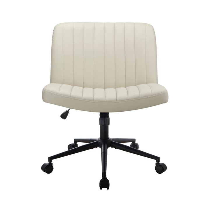 Parisi Retro Mid Back Wide Seat Office Chair |  Adjustable Ultra Comfort Computer Chair