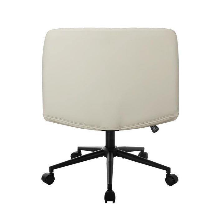 Parisi Retro Mid Back Wide Seat Office Chair |  Adjustable Ultra Comfort Computer Chair