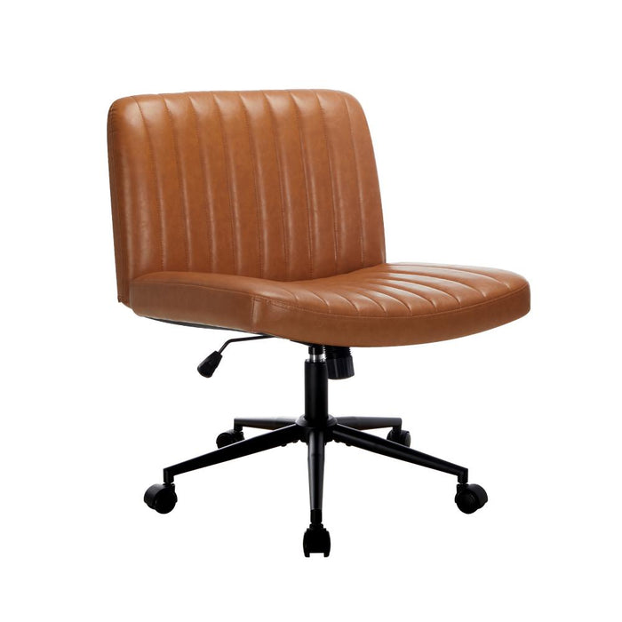 Parisi Retro Mid Back Wide Seat Office Chair |  Adjustable Ultra Comfort Computer Chair