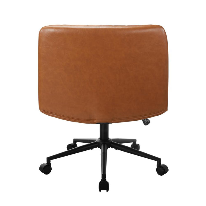 Parisi Retro Mid Back Wide Seat Office Chair |  Adjustable Ultra Comfort Computer Chair