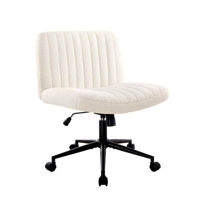 Parisi Retro Mid Back Wide Seat Office Chair |  Adjustable Ultra Comfort Computer Chair